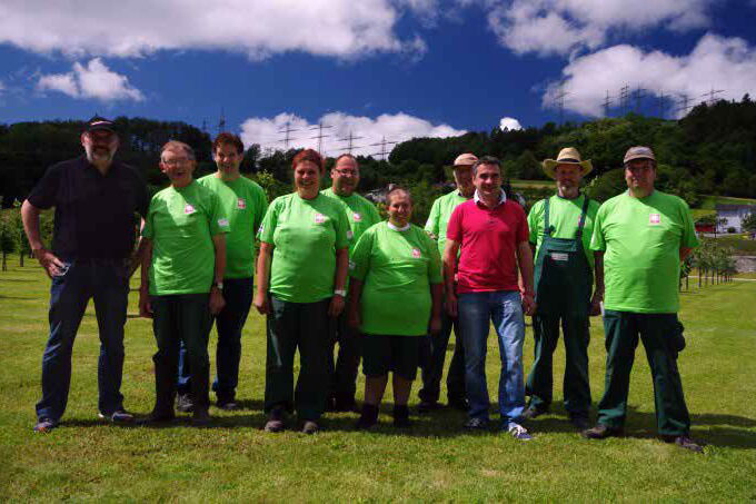 Caritas Garten Team